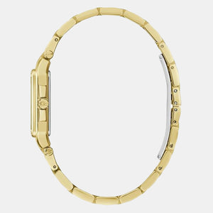 Couture Square Women Quartz White Dial Analog Stainless Steel Watch Y85001L1MF