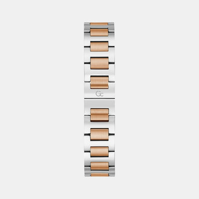 Couture Square Women Quartz White Dial Analog Stainless Steel Watch Y85002L1MF