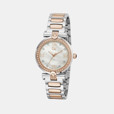 Fusion Women's Women Quartz White Dial Analog Stainless Steel Watch Y96004L1MF