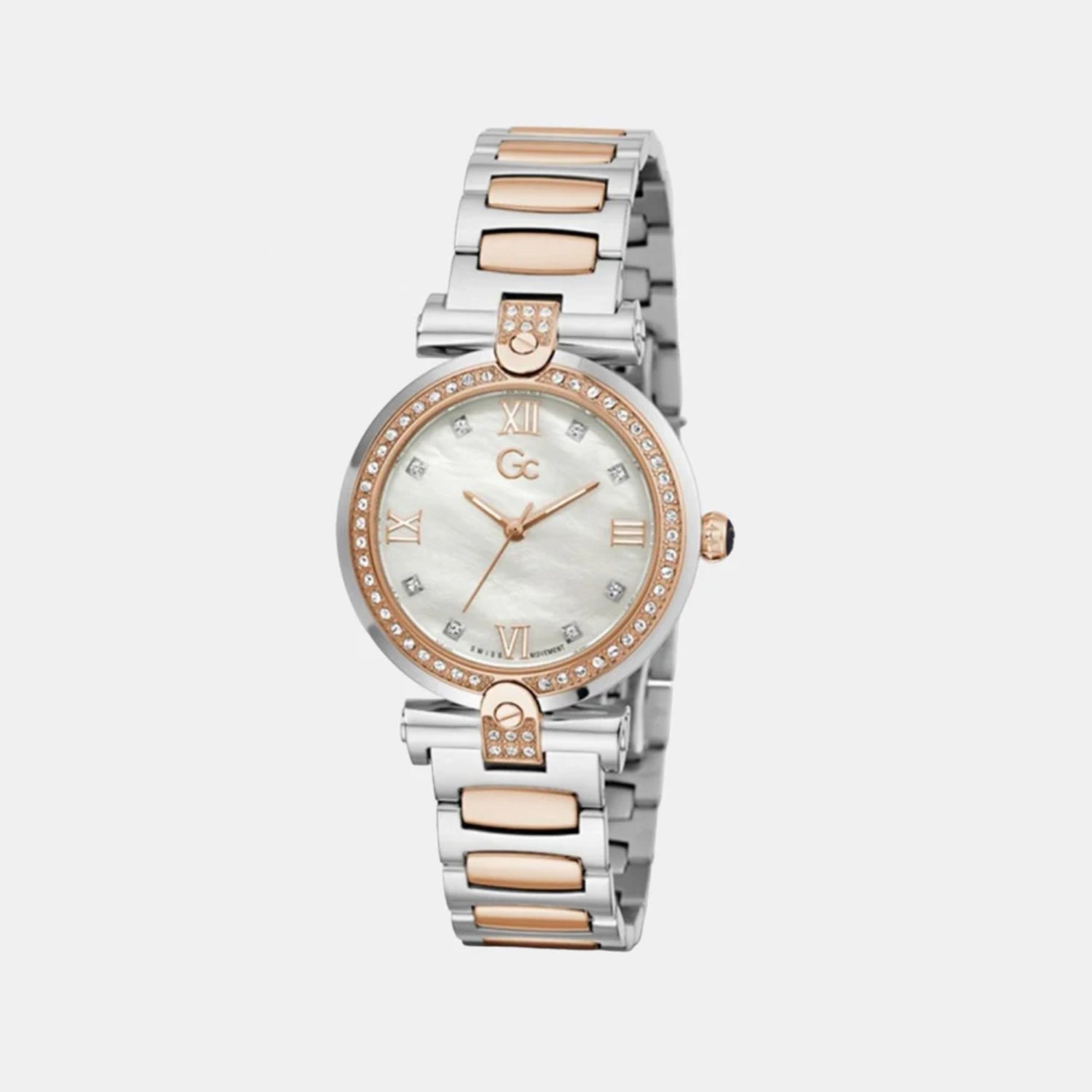 Fusion Women's Women Quartz White Dial Analog Stainless Steel Watch Y96004L1MF