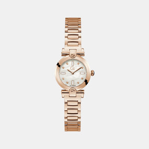 Fusion Women's Women Quartz White Dial Analog Stainless Steel Watch Y97002L1MF