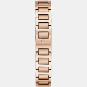 Coussin Shape Lady Women Quartz White Dial Analog Stainless Steel Watch Y98002L1MF