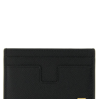 Tom Ford Small Grain Leather Cardholder