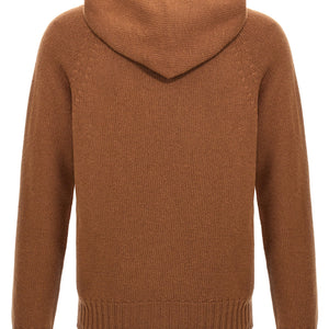 Ma'ry'ya Wool Hooded Sweater