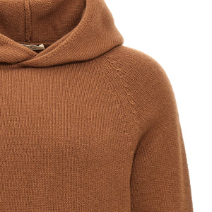 Ma'ry'ya Wool Hooded Sweater