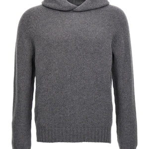 Ma'ry'ya Wool Hooded Sweater