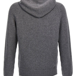 Ma'ry'ya Wool Hooded Sweater