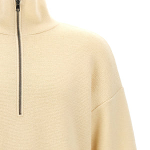 Ma'ry'ya Half Zip Sweater