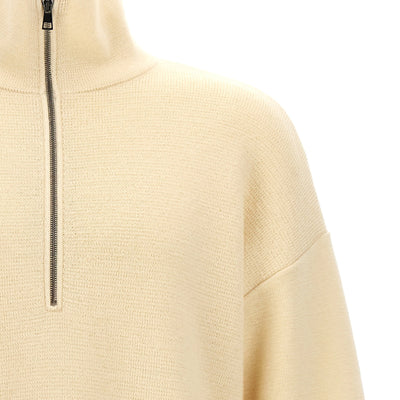 Ma'ry'ya Half Zip Sweater