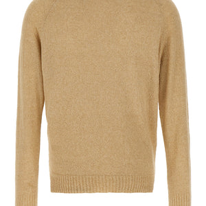 Ma'ry'ya Bouclé Cotton Polo Shirt