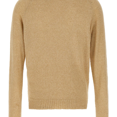 Ma'ry'ya Bouclé Cotton Polo Shirt