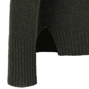 Ma'ry'ya Bouclé Cotton Polo Shirt