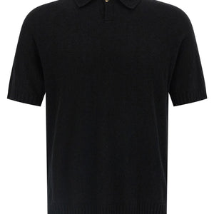 Ma'ry'ya Spongy Effect Polo Shirt