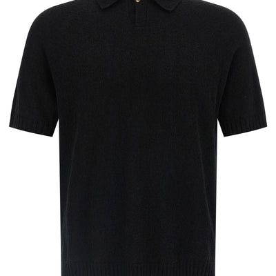 Ma'ry'ya Spongy Effect Polo Shirt
