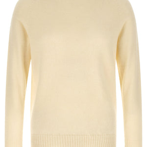 Ma'ry'ya Crew-neck Sweater With Slits