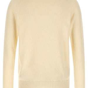 Ma'ry'ya Crew-neck Sweater With Slits