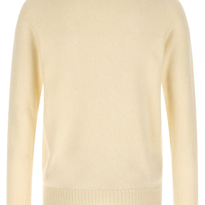Ma'ry'ya Crew-neck Sweater With Slits