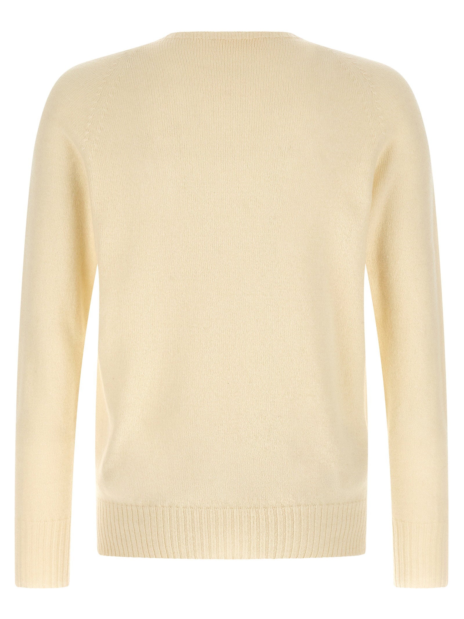 Ma'ry'ya Crew-neck Sweater With Slits