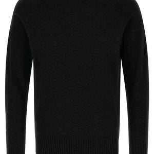 Ma'ry'ya Crew-neck Sweater With Slits