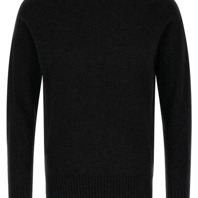 Ma'ry'ya Crew-neck Sweater With Slits