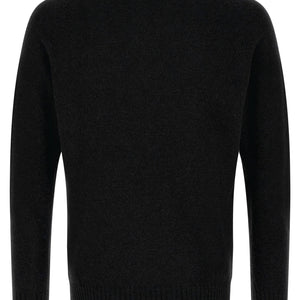 Ma'ry'ya Crew-neck Sweater With Slits