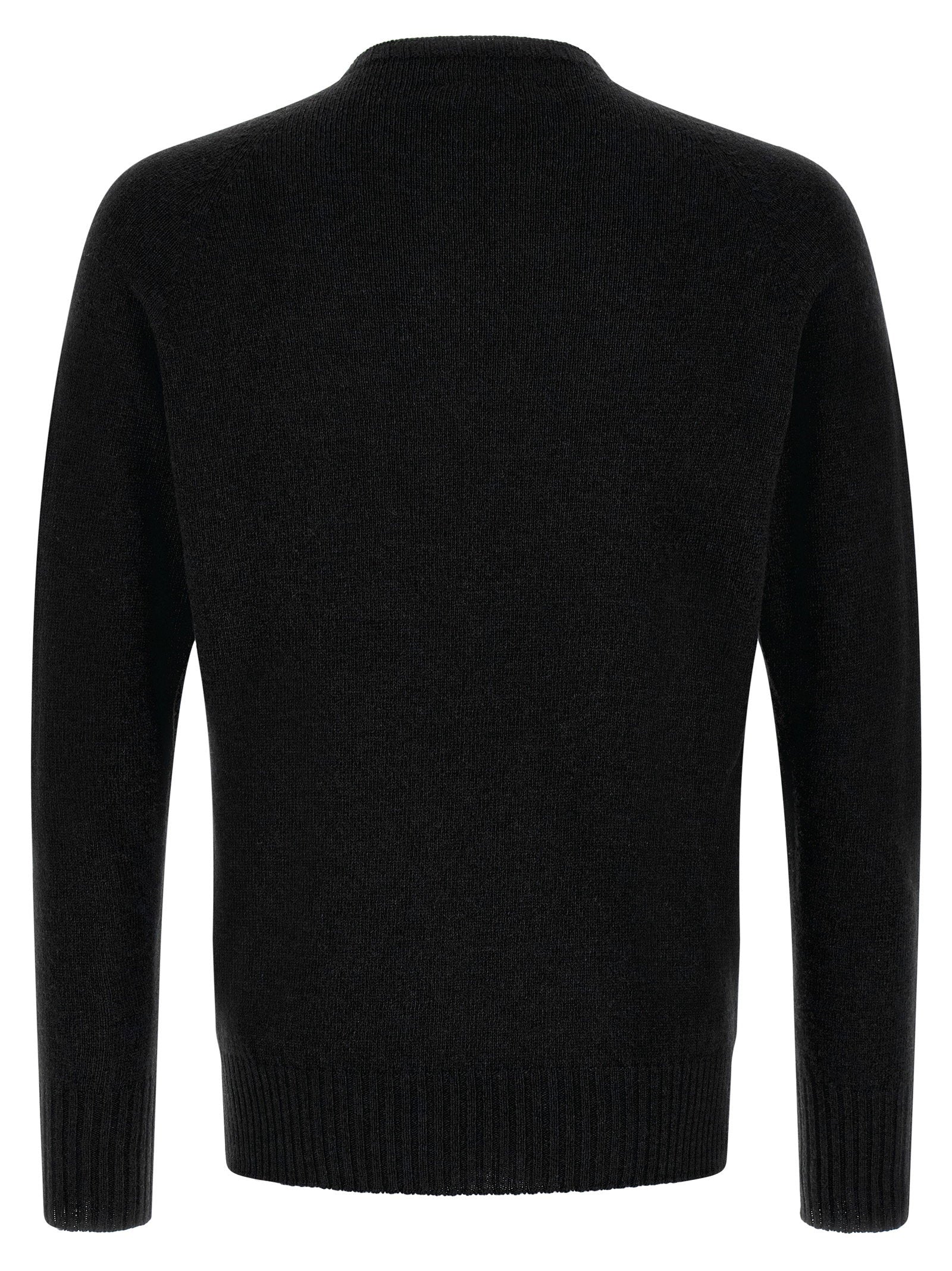 Ma'ry'ya Crew-neck Sweater With Slits