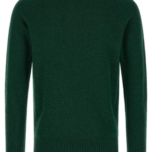 Ma'ry'ya Crew-neck Sweater With Slits