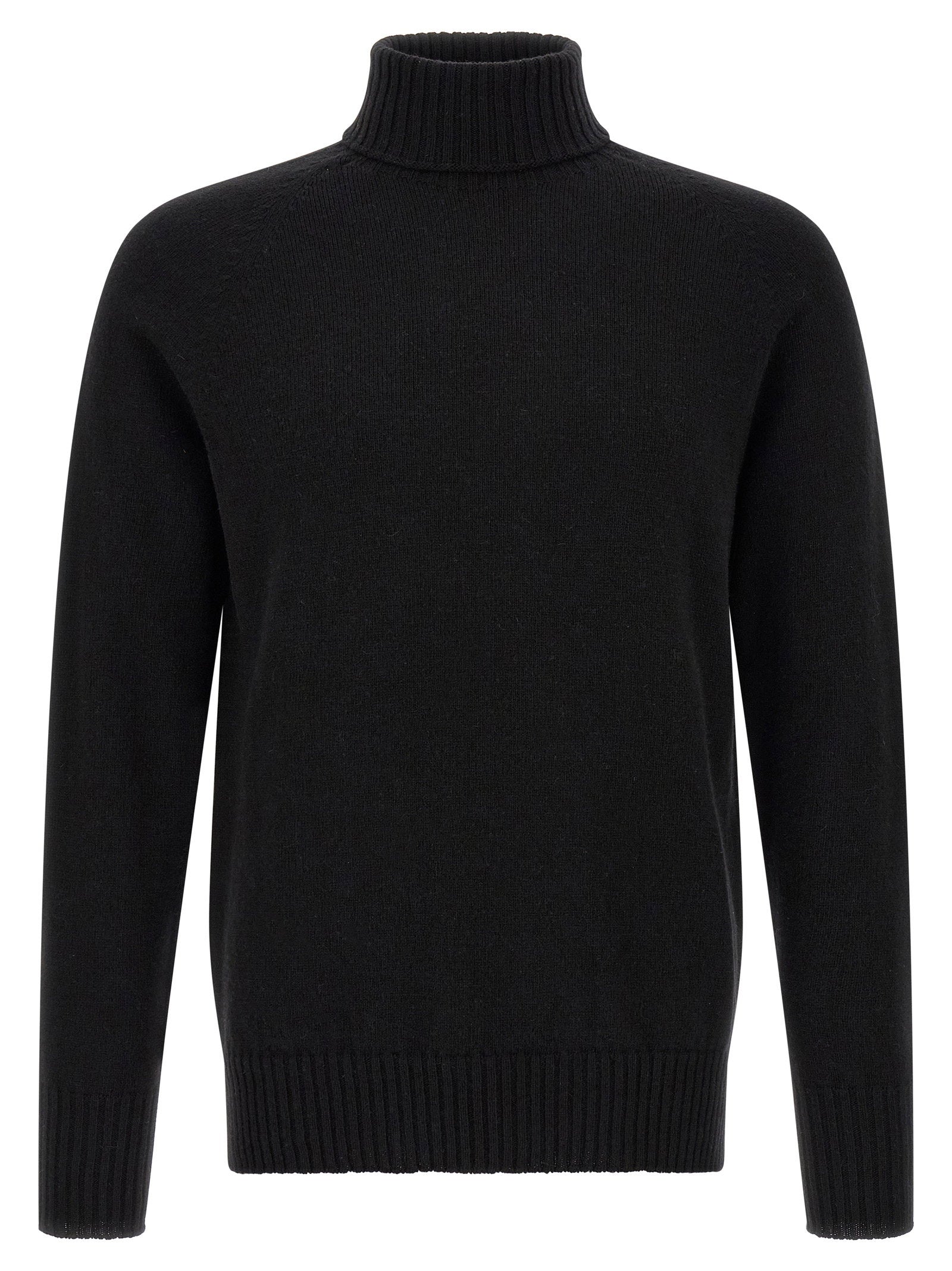 Ma'ry'ya High Neck Sweater With Slits