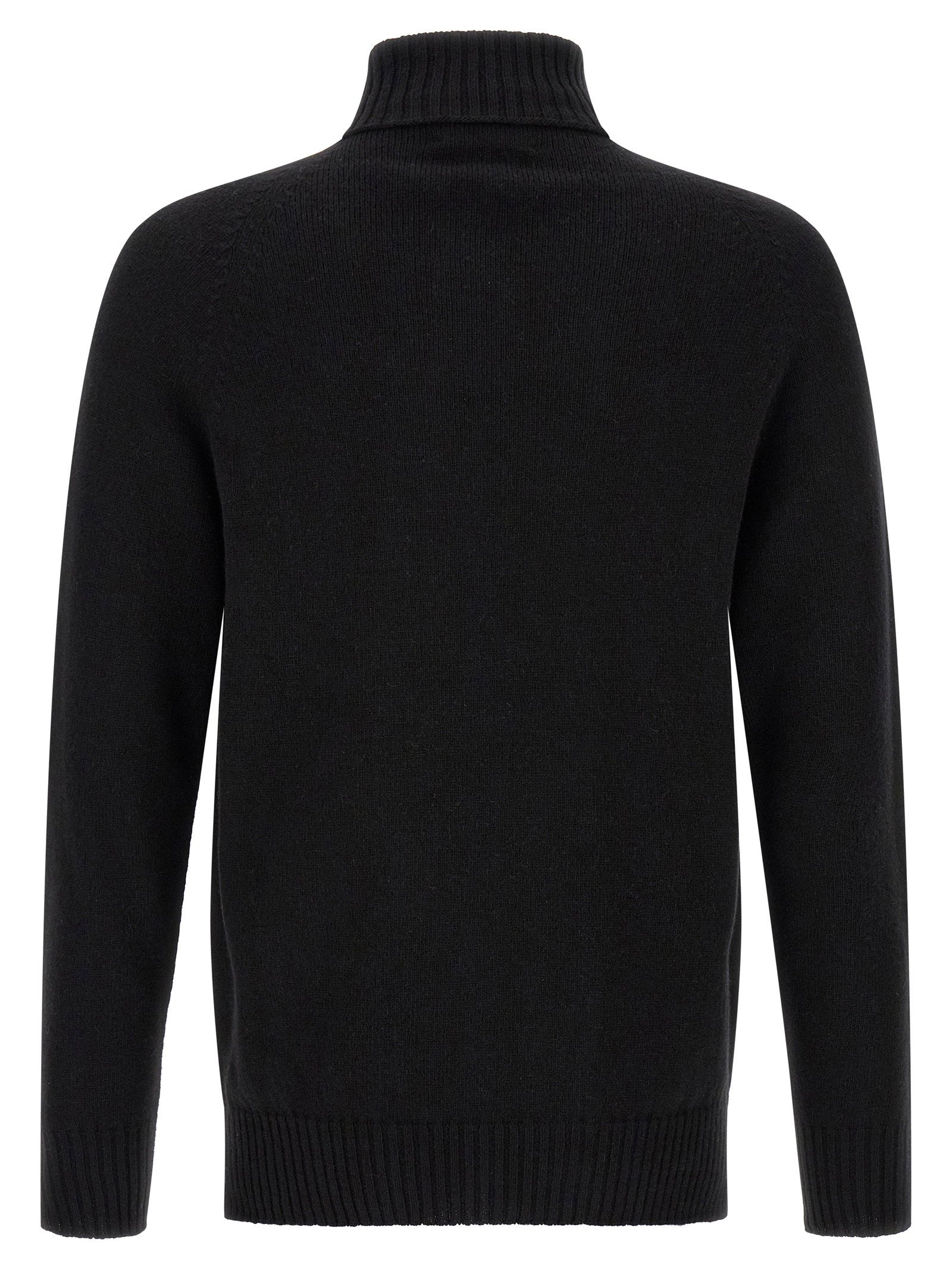Ma'ry'ya High Neck Sweater With Slits