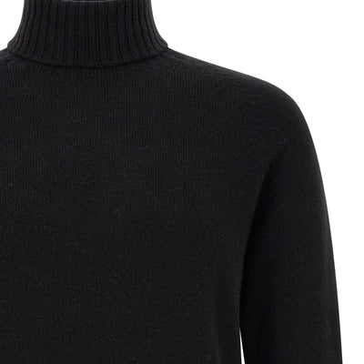Ma'ry'ya High Neck Sweater With Slits