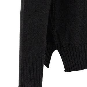 Ma'ry'ya High Neck Sweater With Slits