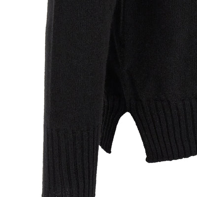 Ma'ry'ya High Neck Sweater With Slits