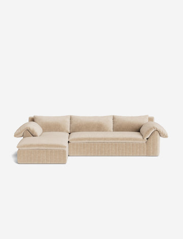 Natural Performance Striated Velvet