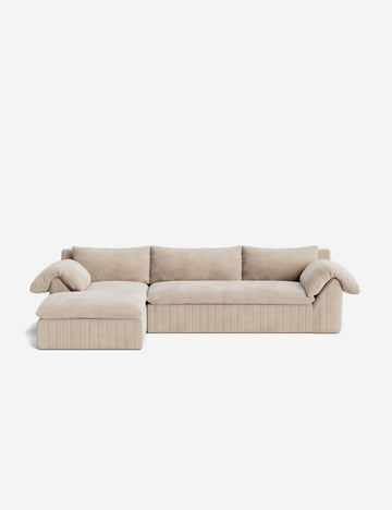 Sand Vintage Velvet