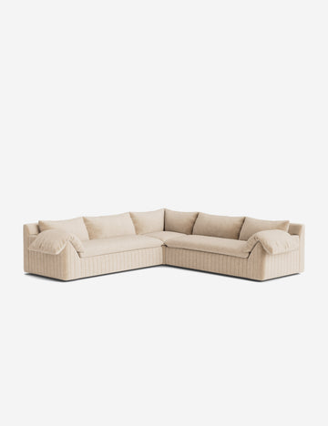 Natural Performance Striated Velvet
