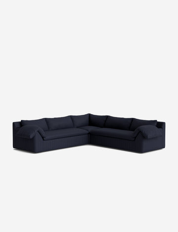 Navy Performance Linen