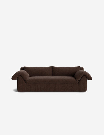 Brown Basket Boucle
