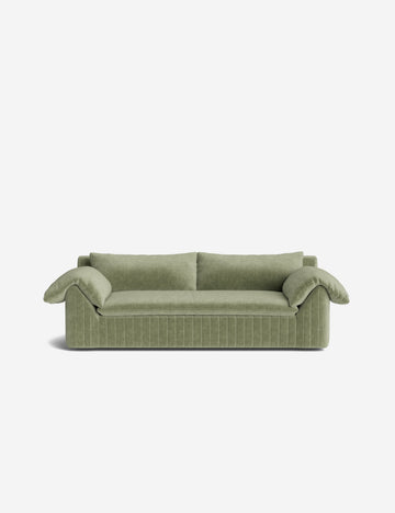 Sage Performance Striated Velvet