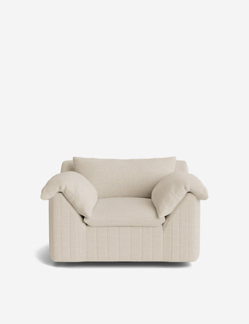 Cream Performance Basketweave
