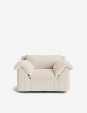 Ivory Modern Boucle