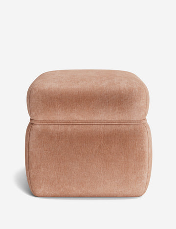 Blush Performance Striated Velvet