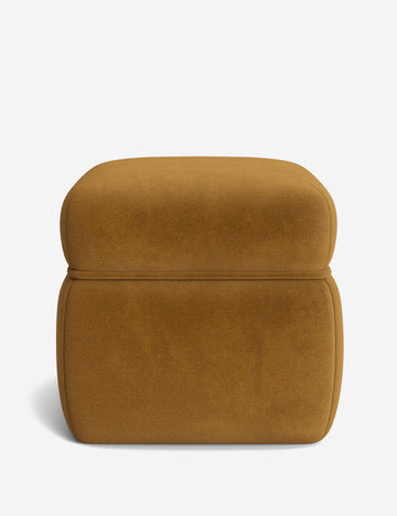 Cognac Faux Mohair