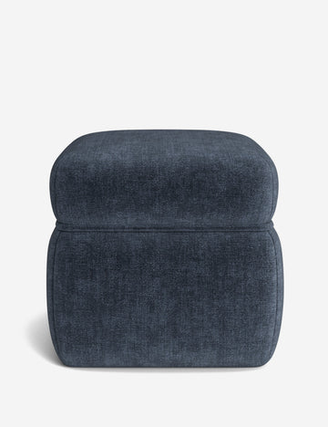 Indigo Performance Striated Velvet