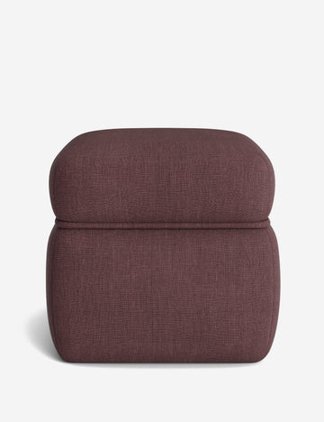 Oxblood Linen Weave