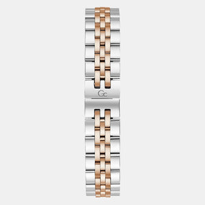 Flair Women Quartz White Dial Analog Stainless Steel Watch Z01003L1MF