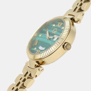 Flair Women Quartz Green Dial Analog Stainless Steel Watch Z01006L9MF