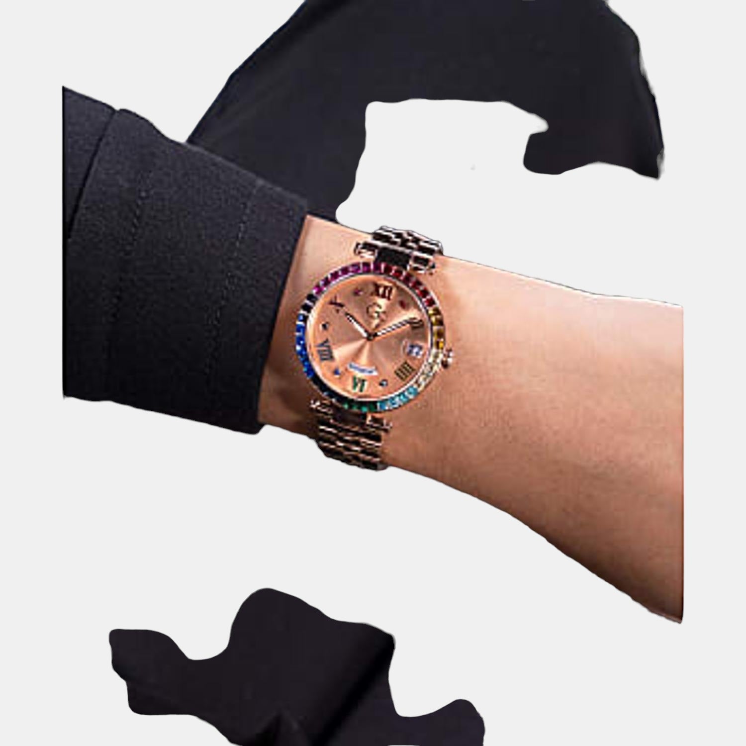 Flair Limited Edition Women Quartz Rose Gold Dial Analog Stainless Steel Watch Z01008L3MF