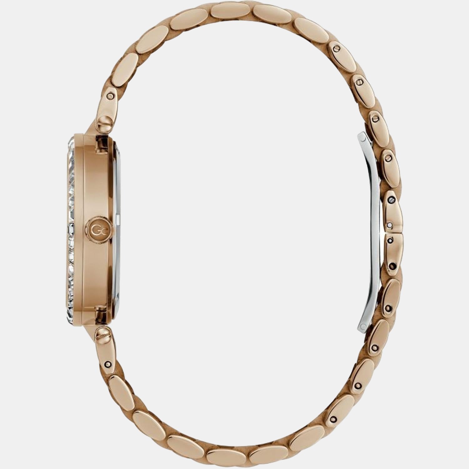 Flair Women Quartz Brown Dial Analog Stainless Steel Watch Z01009L4MF