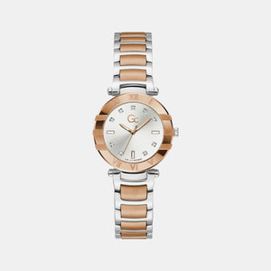 Cruise Women Quartz White Dial Analog Stainless Steel Watch Z03001L1MF