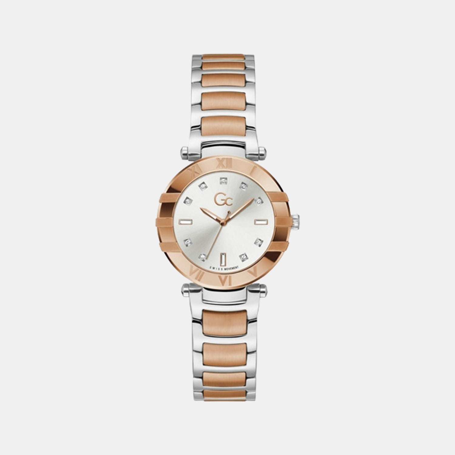 Cruise Women Quartz White Dial Analog Stainless Steel Watch Z03001L1MF